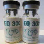 Sterile vial of Eq 300mg/ml boldenone undecylenate solution for lean muscle growth, endurance, and recovery