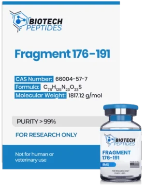 HGH Fragment 176-191 peptide vial for body composition and fitness support