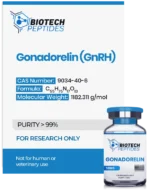 Gonadorelin Acetate peptide vial for research and advanced wellness applications