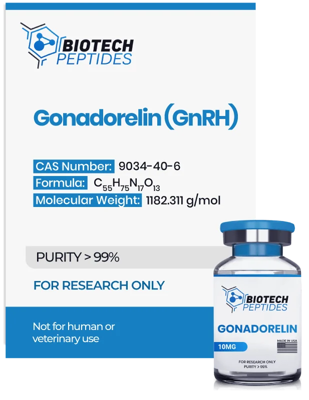 Gonadorelin Acetate peptide vial for research and advanced wellness applications