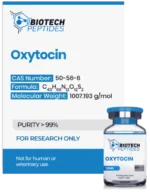 Oxytocin Acetate peptide vial for research and advanced wellness applications