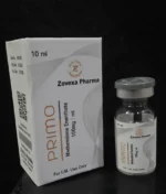 Primo A 100mg/ml vial of methenolone acetate for lean muscle growth and cutting cycle support.