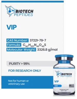 VIP peptide vial for advanced research and wellness applications