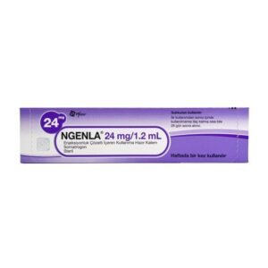 Ngenla 24 mg – Pfizer – US pen for long-acting growth hormone therapy.