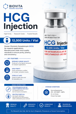 hcg Human Chorionic Gonadotropin for Testosterone Support
