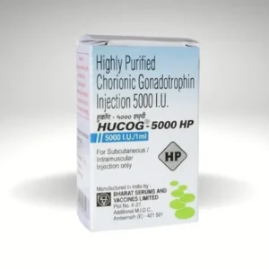 HCG 5,000iu individual kit w/ 10ml Bacteriostatic water